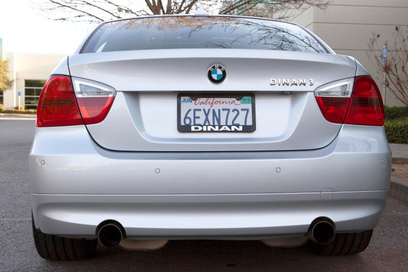 Dinan 2007-2011 BMW 335i/335xi (E90) Free Flow Axle-Back Exhaust System - Black Tips - photo 2