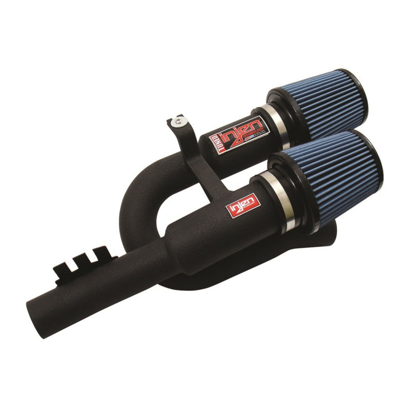 Injen 2007-2009 335i E92 / 2008-2009 135i E82 3.0L L6 Twin intake Wrinkle Black Short Ram Intake (injSP1125WB) - photo 2