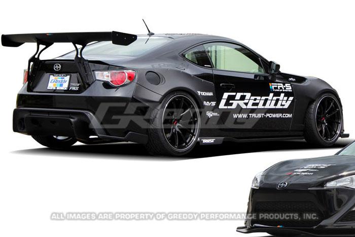 GReddy 2013-2020 Scion FR-S / Subaru BRZ / Toyota 86 X Rocket Bunny Rear Over-Fender & Rear Bumper Trim (2 pcs) - photo 2