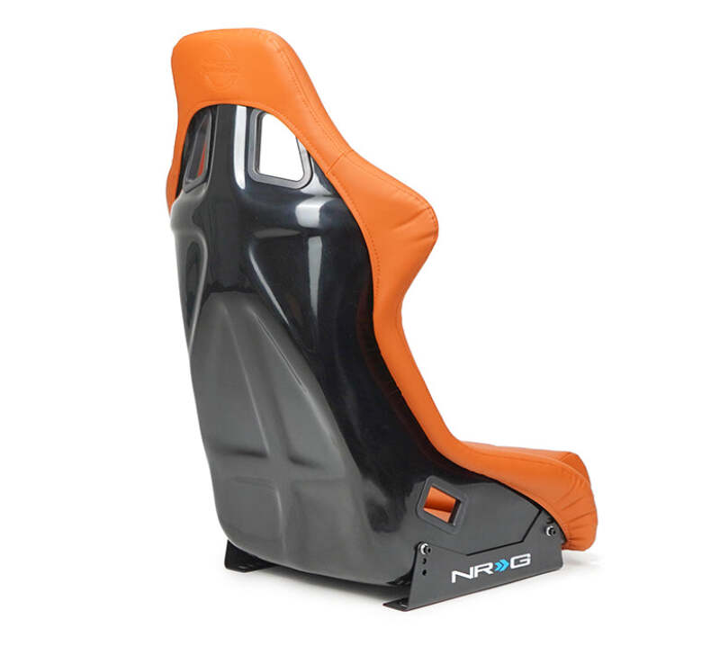 NRG FRP Bucket Seat w/ Brown Vinyl Material - Large (FRP-302BR-V) - photo 3