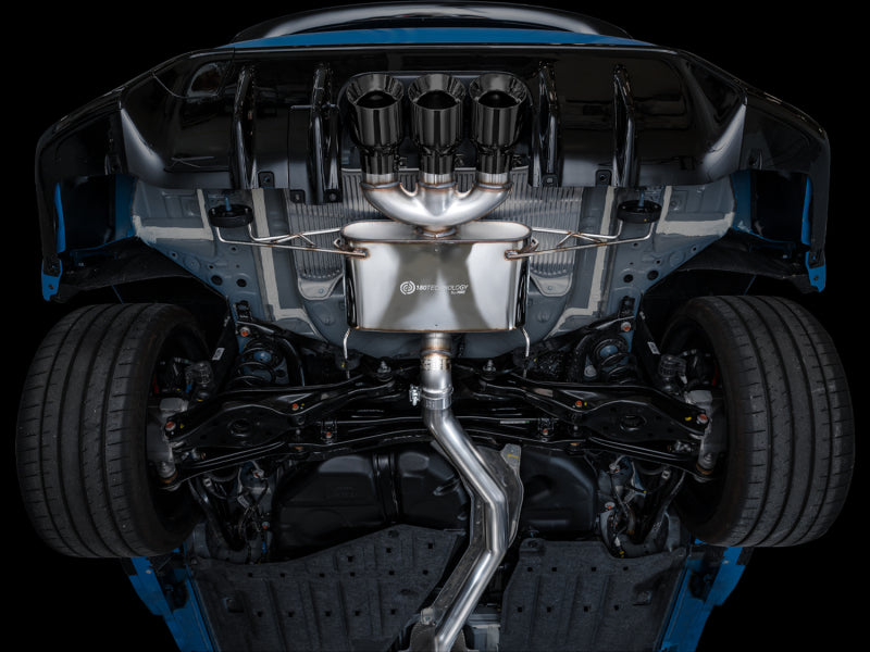 AWE Tuning 2023 Honda Civic Type R FL5 Touring Edition Exhaust with Triple Diamond Black Tips - photo 2