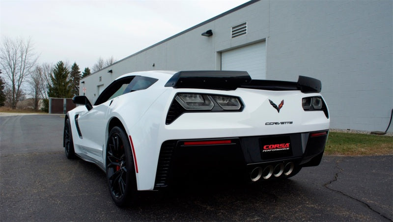 CORSA Performance 2015+ Chevrolet Corvette C7 Z06 2.75in Dual Rear Xtreme Cat-Back Exhaust with Quad Polis - photo 2