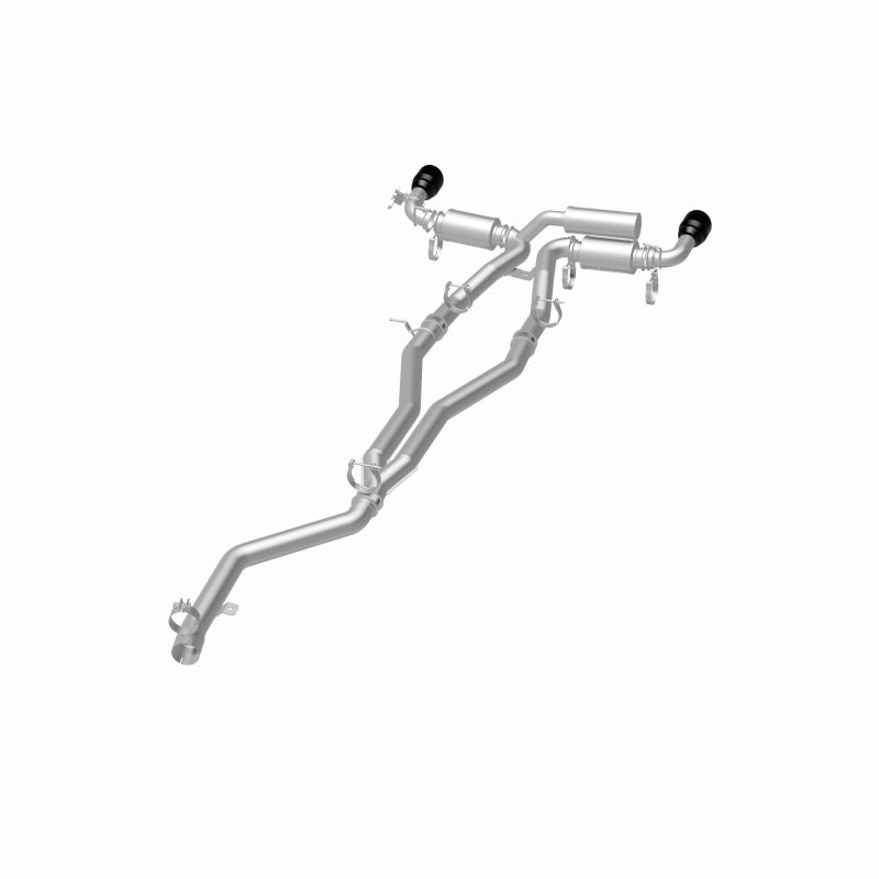 Magnaflow 2020+ Toyota Supra SPEQ Series Cat-Back Performance Exhaust System with Black Chrome Tips - photo 4