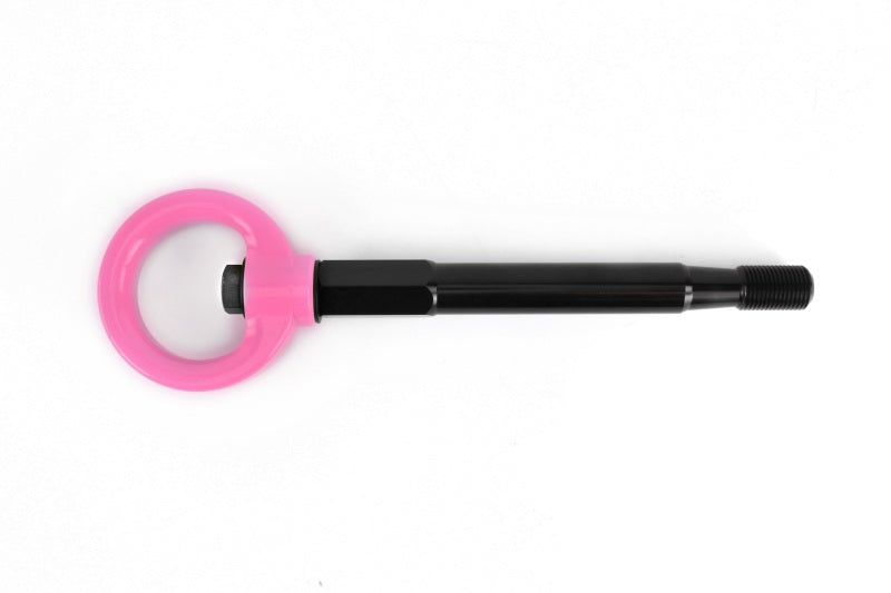 Perrin 22-26 Subaru WRX / 18-23 Crosstrek / 17-23 Impreza Forester Tow Hook Kit (Front) - Hyper Pink (PSP-BDY-237HP) - photo 3