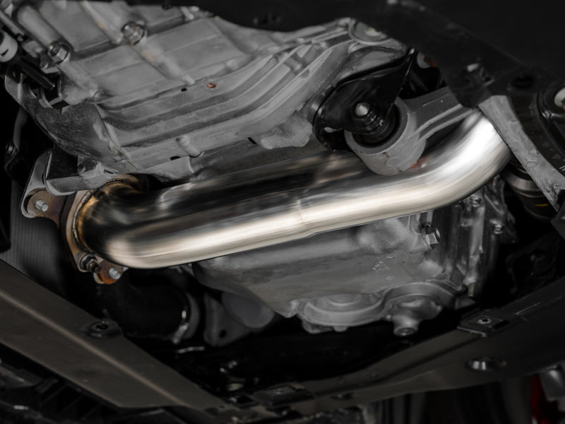 AWE Tuning 2024 Acura Integra Type S DE5 FWD Track Edition Exhaust with Triple Diamond Black Tips - photo 5