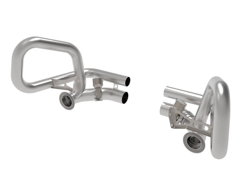aFe 2014-2019 Porsche 911 H6-3.8/4.0L GT3 MACH Force-Xp 304 Stainless Steel Primary Muffler Delete Pipe - photo 2