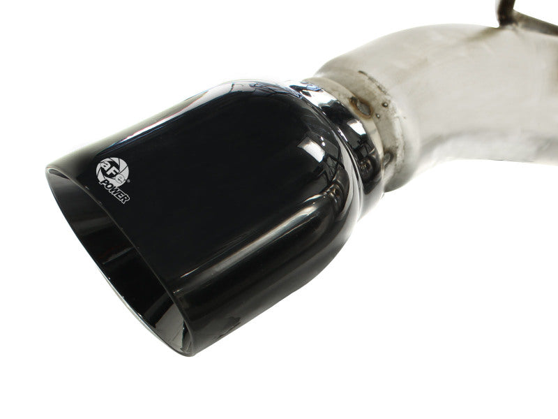 aFe MACH Force-Xp Exhaust 3in Stainless Steel Cat-Back 2010-2013 Chevrolet Camaro V8-6.2L (gloss blk tip) - photo 5
