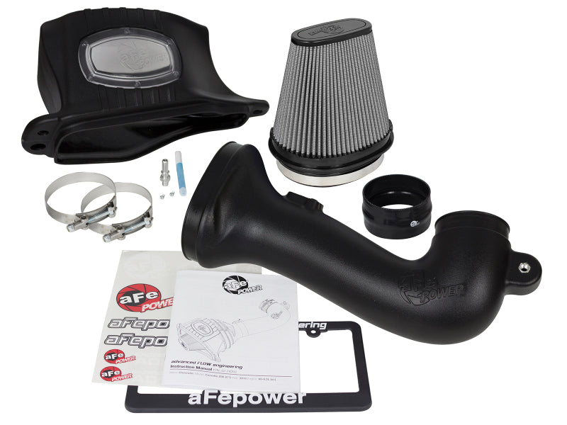 aFe Momentum Pro DRY S Cold Air Intake System 2015-2017 Chevy Corvette Z06 (C7) V8-6.2L (sc) (afe51-74202-1) - photo 7