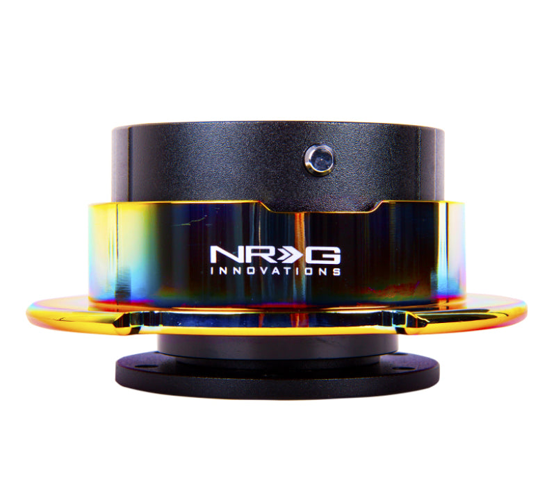 NRG Quick Release Gen 2.5 - Black Body / Neochrome Ring (SRK-250BK/MC)
