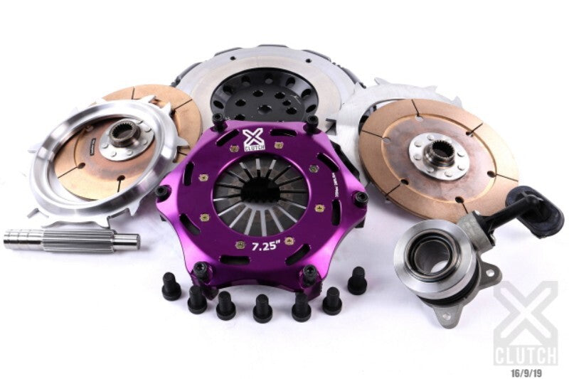XCLUTCH 19-22 Hyundai Veloster N 7.25in Twin Solid Ceramic Clutch Kit