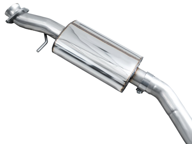 AWE Tuning 2023-2024 Toyota GR Corolla Touring Edition Cat-Back Exhaust - Chrome Silver Tips - photo 6