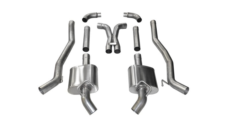 CORSA Performance 2011-2013 Chevrolet Camaro SS 6.2L V8 Manual Xtreme 3in Cat-Back (No Tips Uses Factory Bezels) - photo 2