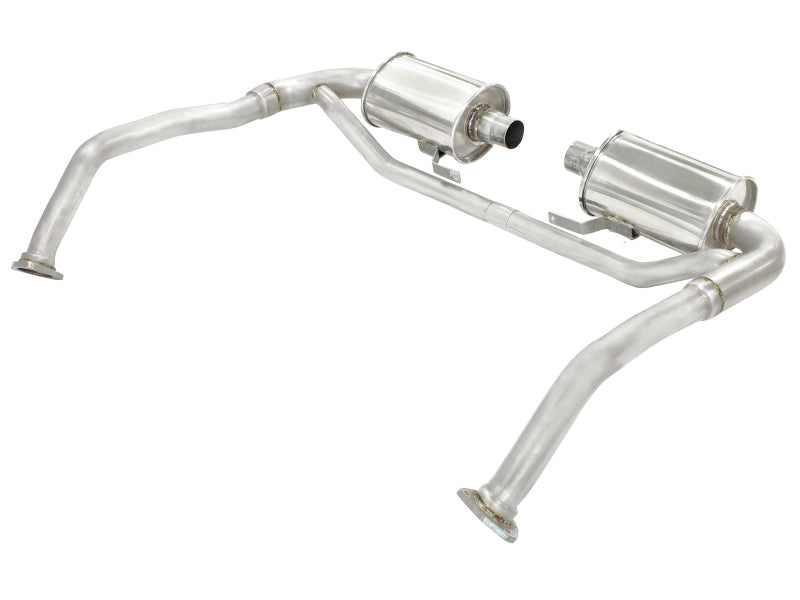 aFe MACH Force-Xp Exhaust Cat-Back 2in Stainless Steel-304 Exhaust for 2005-2008 Porsche Boxster S (987.1) H6 - photo 3