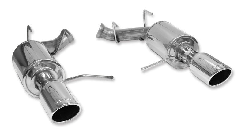 Roush 2011-2014 Ford Mustang V8 Enhanced Sound Dual Axle-Back with Round Tips