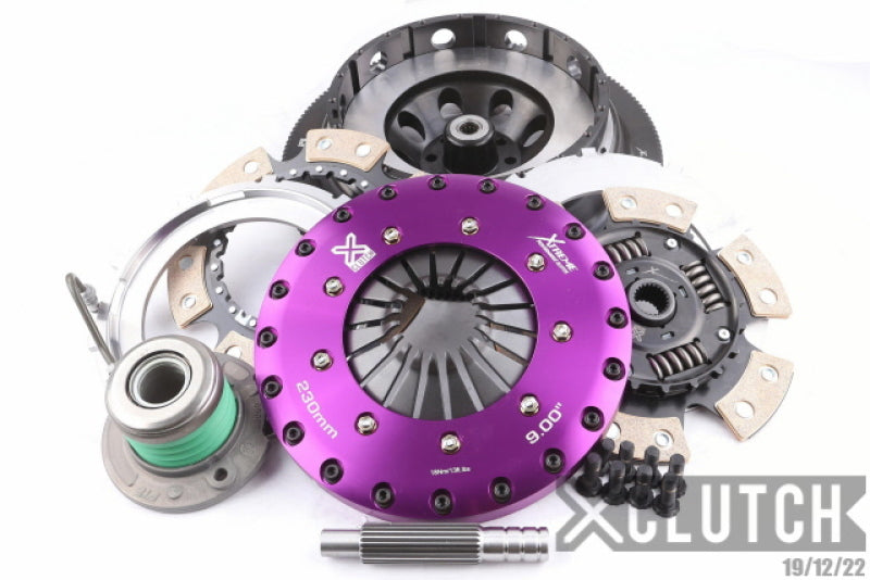 XCLUTCH 18-24 Ford Mustang GT 5.0L 9in Twin Sprung Ceramic Clutch Kit