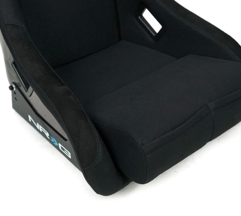 NRG Carbon Fiber Bucket Seat - Large (RSC-302CF/RD)
