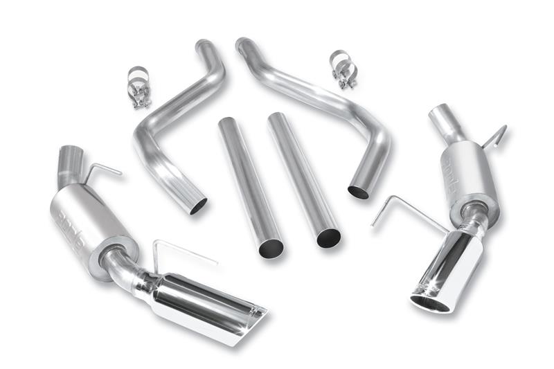 Borla 2005-2009 Ford Mustang GT/Bullitt ATAK Cat-Back Exhaust - photo 4