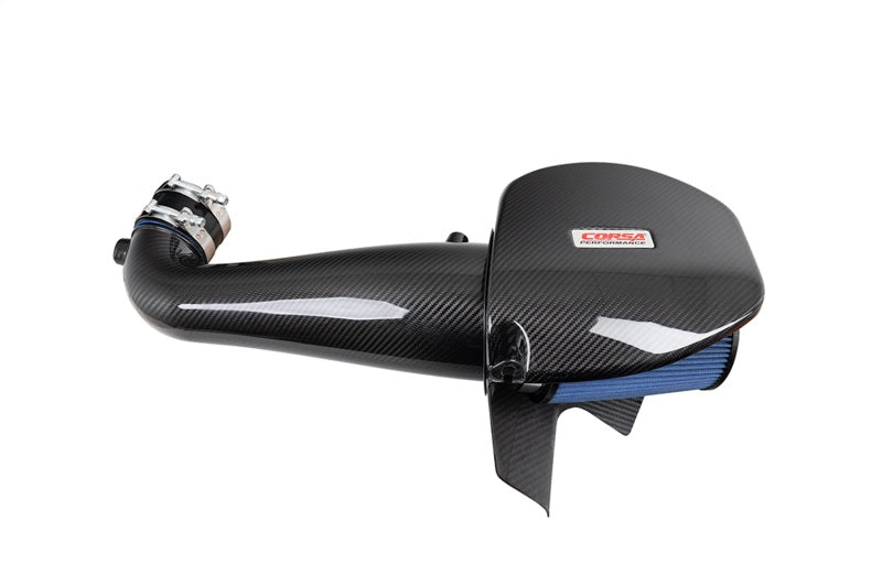 CORSA Performance 2011-2023 Dodge Challenger/Charger 5.7L V8 Carbon Fiber Open Element Air Intake - Oiled (cor44017)