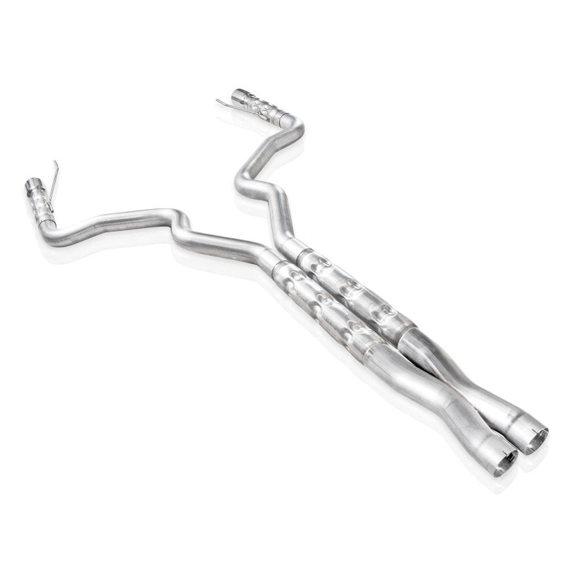 Stainless Works 2015-2016 Mustang GT 3in Cat-Back X-Pipe Retro Chambered Mufflers 2-1/2in Cores