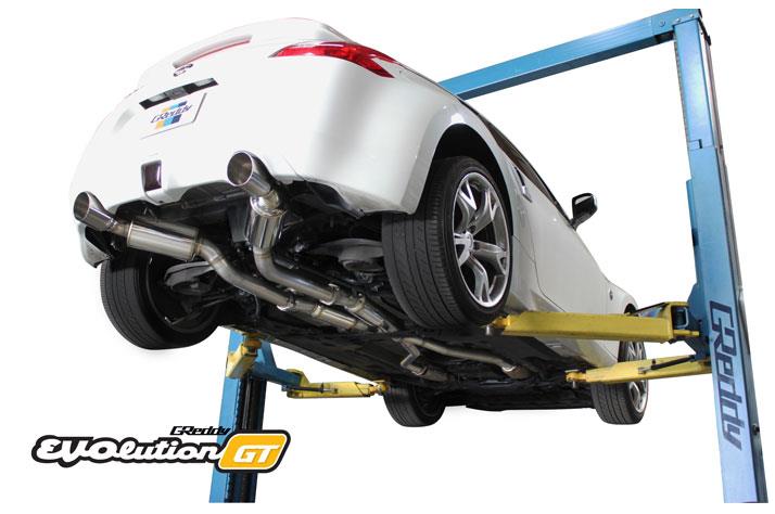 GReddy 2009-2017 Nissan 370Z Evolution GT Full Dual Cat-Back Exhaust