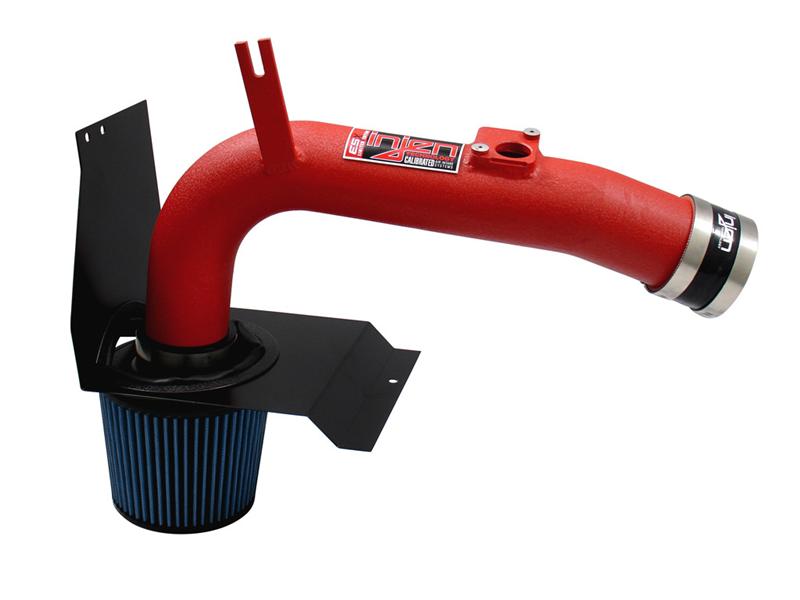 Injen 2008-2013 Subaru WRX/STi 2.5L (t) Wrinkle Red Cold Air Intake (injSP1204WR) - photo 2