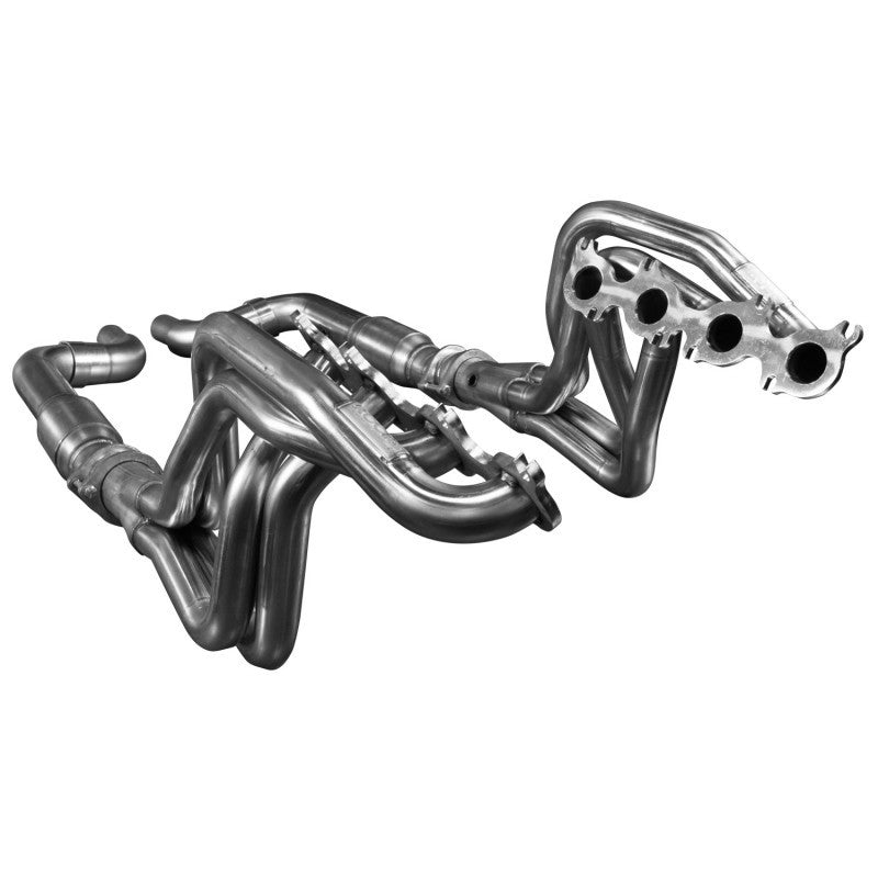 Kooks Headers 2015+ Mustang 5.0L 4V 2in x 3in Stainless Steel Headers with Green Catted OEM Connection Pipe - photo 4