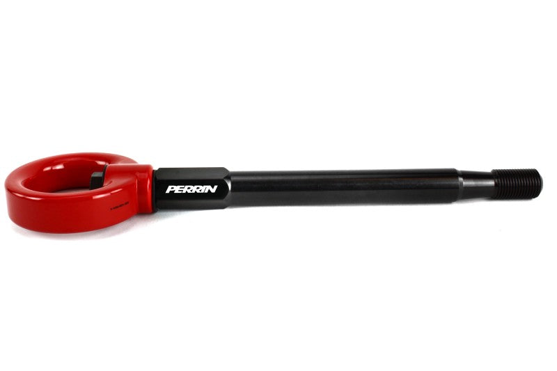 Perrin 08-14 Subaru WRX & STI / 08-11 Impreza / 05-09 Legacy Tow Hook Kit (Front) - Red (PSP-BDY-231RD) - photo 2