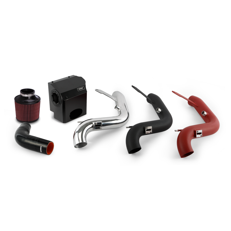 Mishimoto 2014-2015 Ford Fiesta ST 1.6L Performance Air Intake Kit - Wrinkle Black (misMMAI-FIST-14WBK)
