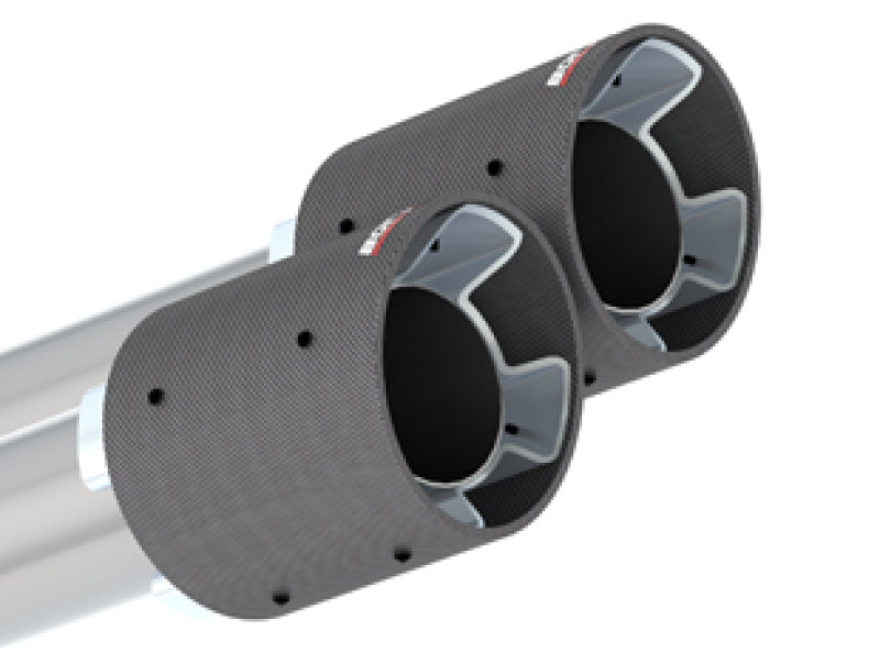 Borla 2018 Kia Stinger 2.0L/3.3L AT RWD/AWD 2.25in Carbon Fiber Tip Kit - photo 2