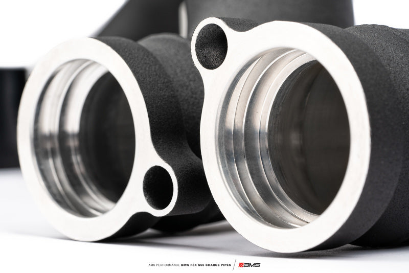 AMS Performance 2015-2018 BMW M3 / 2015-2020 BMW M4 w/ S55 3.0L Turbo Engine Charge Pipes (amsAMS.39.09.0001-1) - photo 7