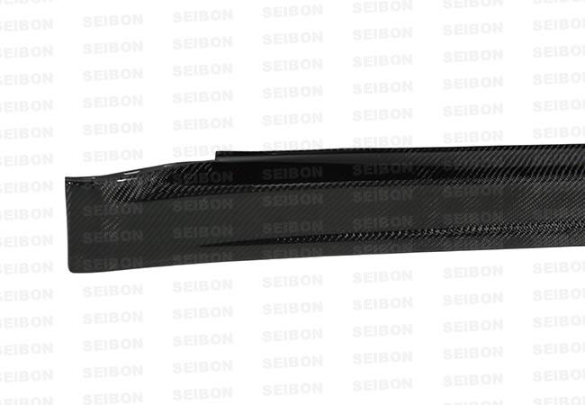 Seibon 2008-2010 Mitsubishi Evo X VR-style Carbon Fiber Side Skirts - photo 4
