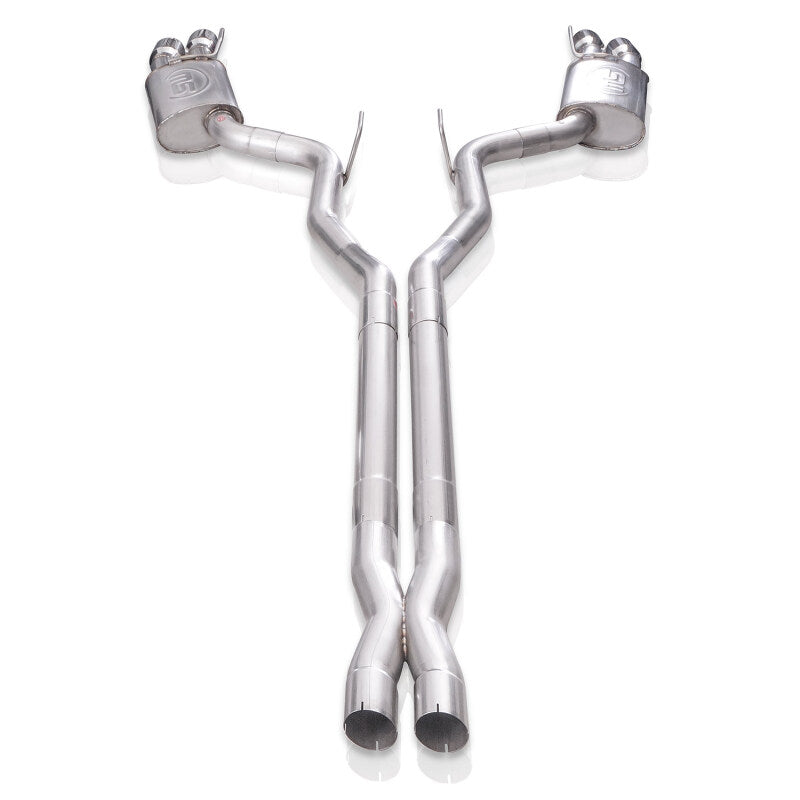 Stainless Works 2018+ Ford Mustang GT Redline X-Pipe Performance Connect Cat-Back Exhaust - photo 2