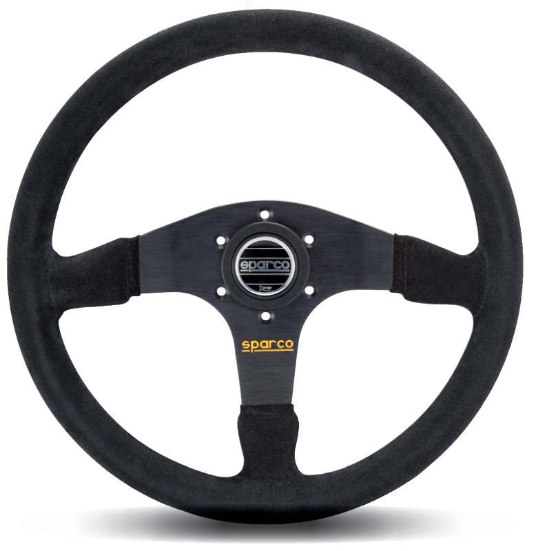 Sparco Steering Wheel 375 Suede Black (015R375PSN) - photo 2