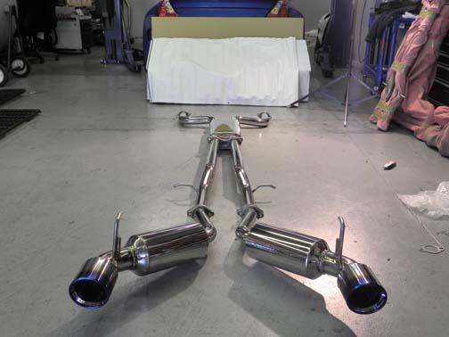 Injen 2009-2020 Nissan 370Z Dual 60mm SS Cat-Back Exhaust with Built In Resonated X-Pipe - photo 2