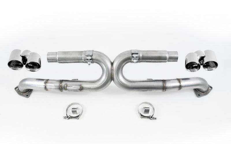 AWE Tuning 991 Carrera Performance Exhaust - Chrome Silver Tips - photo 2