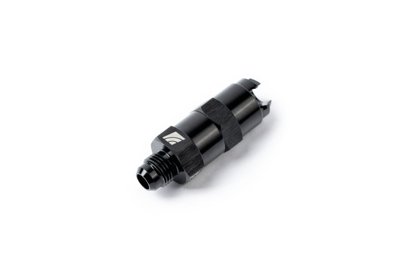 AMS Performance VR30DDTT 5/16 Quick Connect to -6AN Inline Fuel Pulsation Damper w/ -6AN Fuel Line (amsAMS.47.07.0009-2) - photo 2