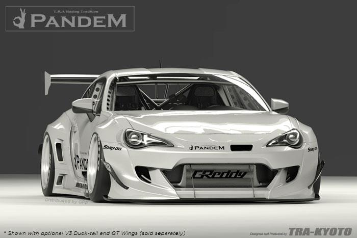 GReddy 2013-2020 Scion FR-S Pandem Wide Body V3 Front Bumper