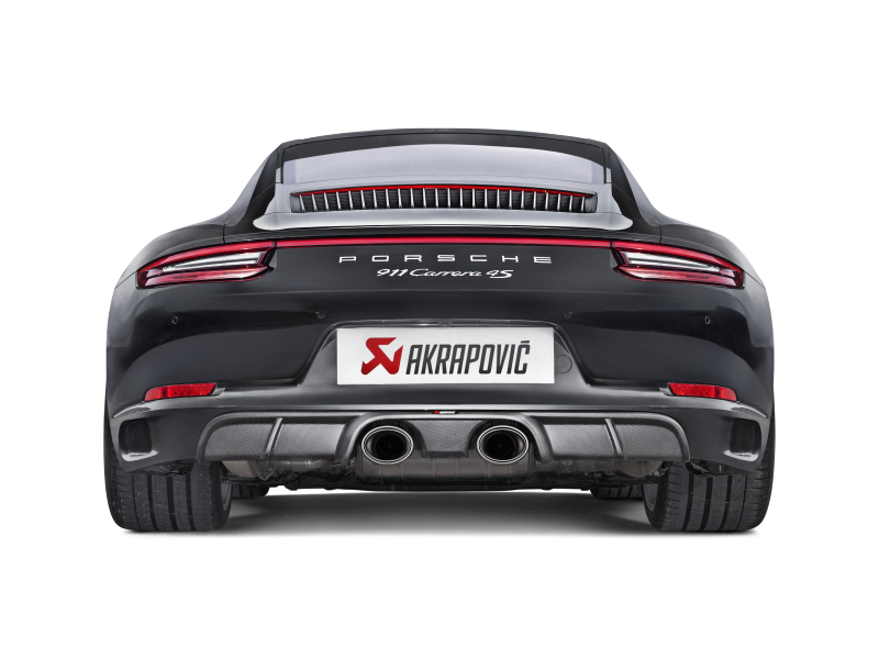 Akrapovic 2016-2017 Porsche 911 Carrera S/4/4S/GTS (991.2) Slip-On Line (Titanium) with Titanium Tips - photo 3