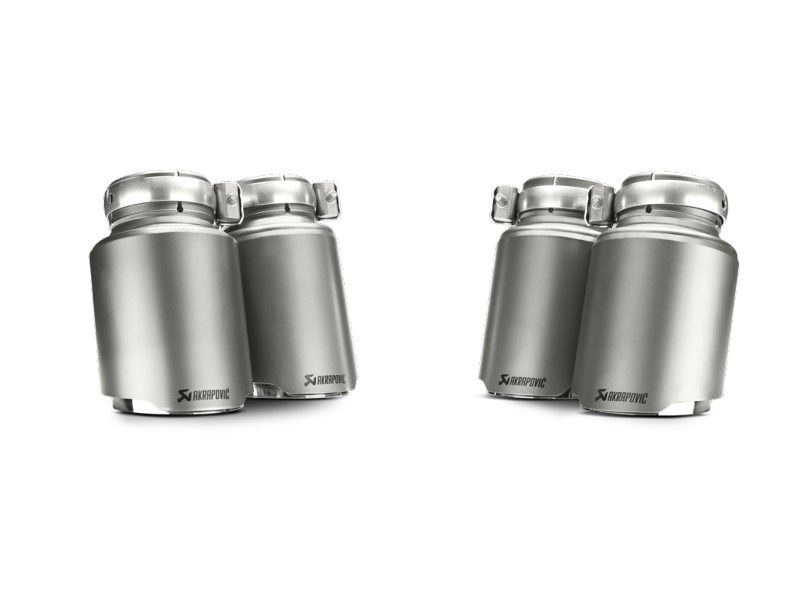Akrapovic 2014-2017 BMW M3/M4 (F80/F82) Tail Pipe Set (Titanium) - photo 2