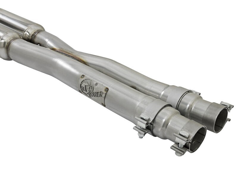 aFe MACH Force-Xp 3in Sport Tone Cat-Back Exhausts with Polished Tips 2015-2017 Ford Mustang V6/V8 - photo 3