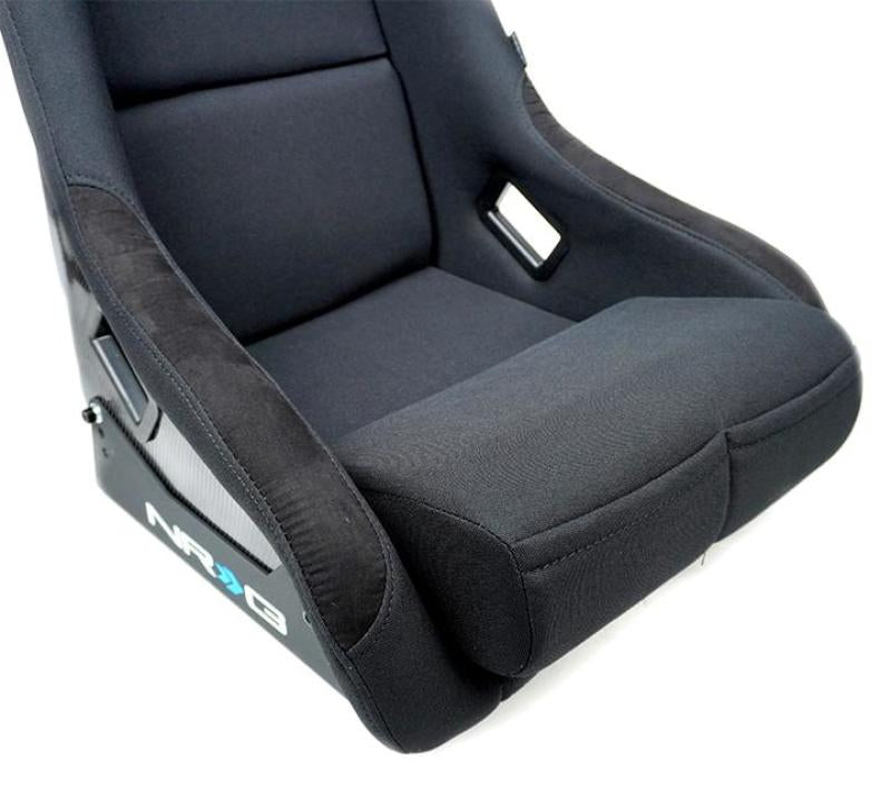 NRG Carbon Fiber Bucket Seat - Large (RSC-302CF/BK)