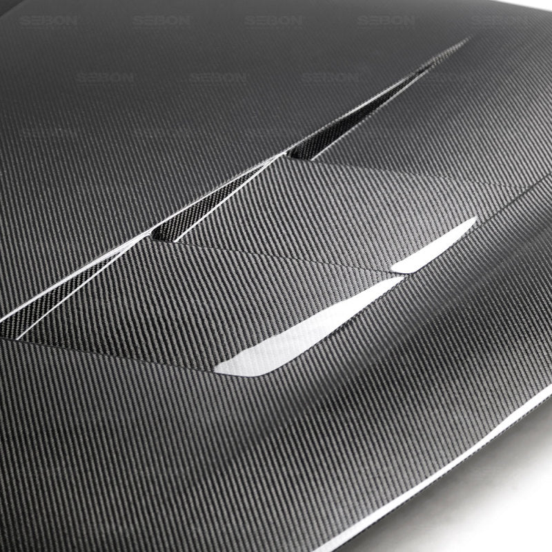 Seibon 2018-2019 Kia Stinger TS Carbon Fiber Hood - photo 5