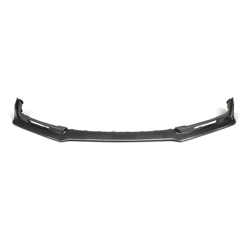 Seibon 2017 Honda Civic Type R TA-Style Gloss Carbon Fiber Front Bumper Lip - photo 2
