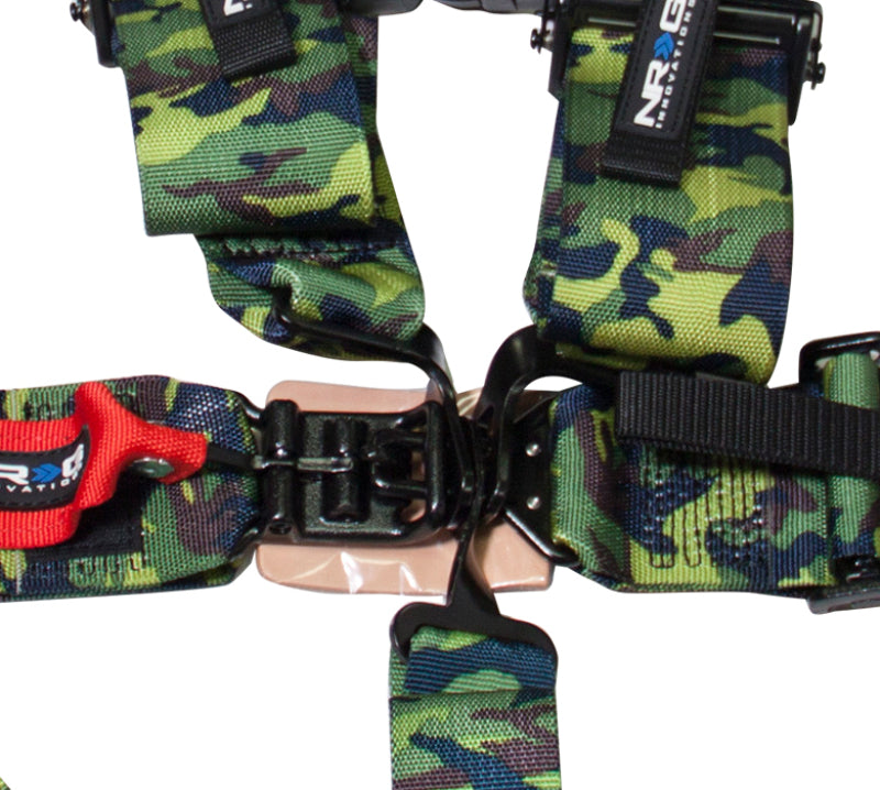NRG SFI 16.1 5-Point 3in. Seat Belt Harness/ Latch Link - Camo (SBH-5PCCAMO-620) - photo 3