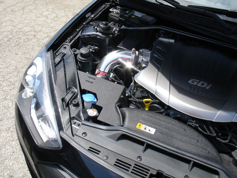 Injen 2013+ Hyundai Genesis Coupe (3.8L ONLY) V6 Polished Short Ram Intake w/ Heat Shield & Cover (injSP1392P) - photo 4