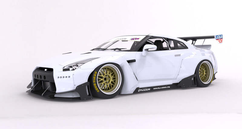 GReddy 2009+ Nissan GT-R R35 Pandem Aero Front Bumper Only - photo 8