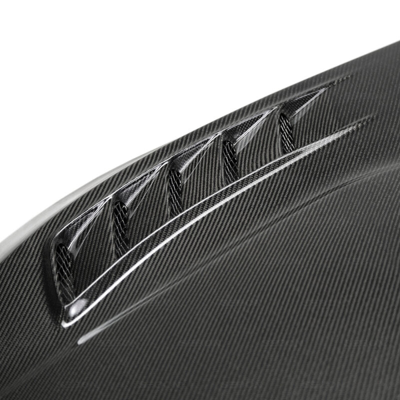 Seibon 2017-2020 Honda Civic Type R (FK8) TSII Style Carbon Fiber Hood - photo 4