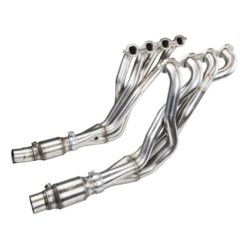 Kooks Headers 2016-2022 Chevrolet Camaro SS/ZL1 2in x 3in Stainless Steel Headers with Green Catted OEM Conn. - photo 2