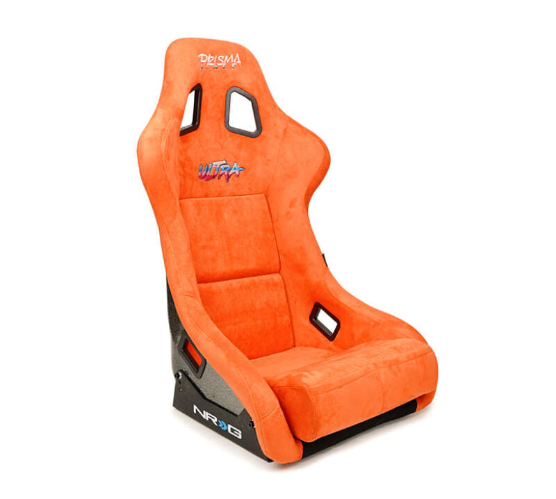 NRG FRP Bucket Seat ULTRA Edition W/ Grey Pearlized Back / Orange Microfiber Material - Large (FRP-302OR-ULTRA) - photo 3