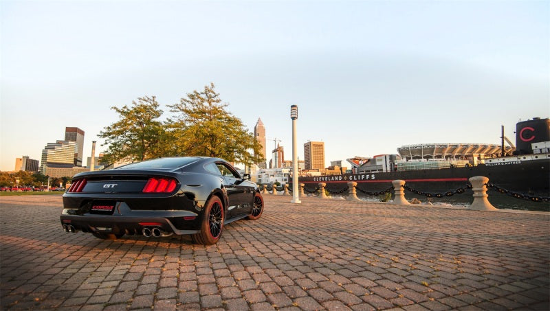CORSA Performance 2015-2017 Ford Mustang GT 5.0 3in Axle-Back Exhaust Polish Quad Tips (Sport) - photo 3